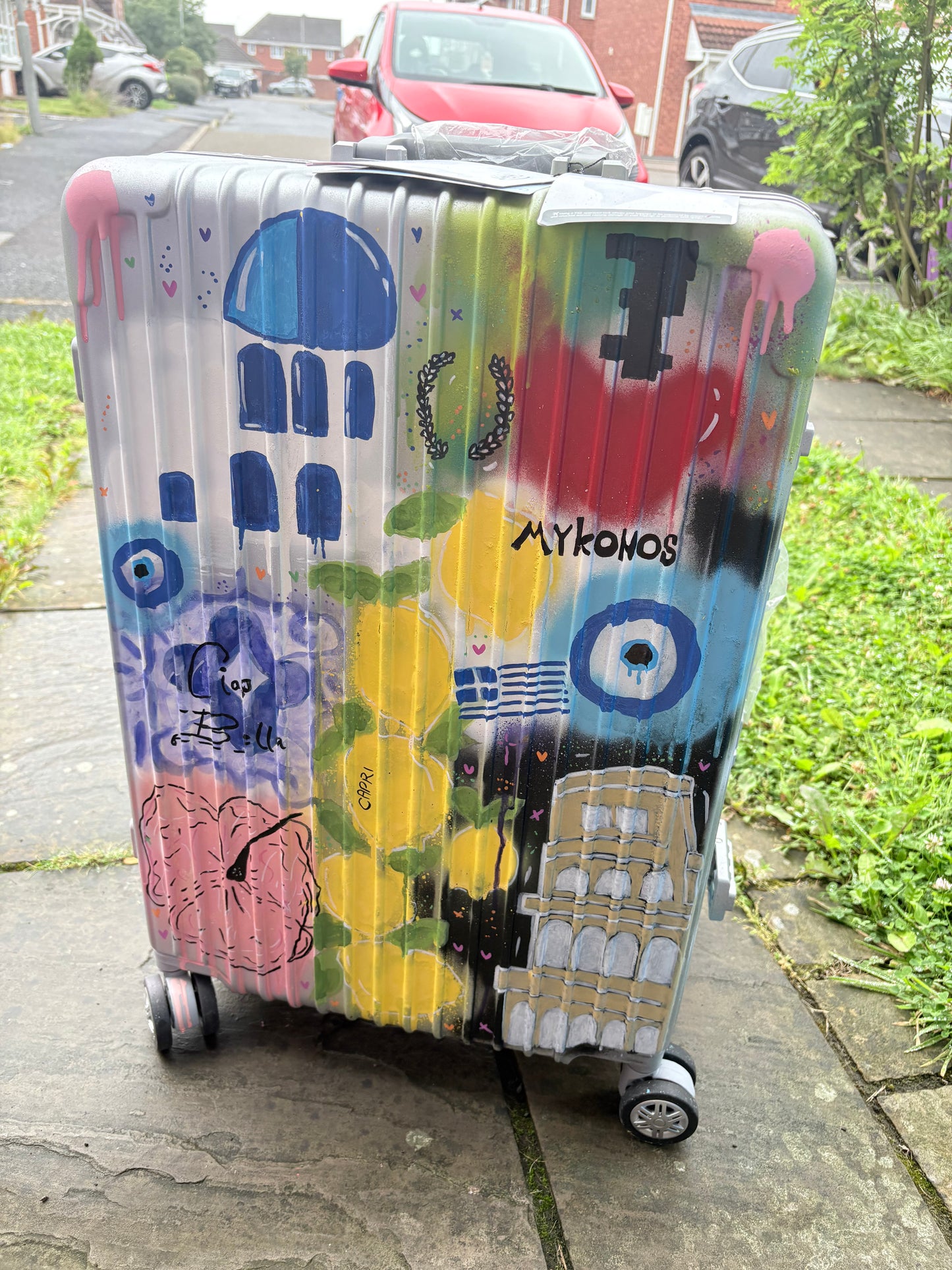 Custom suitcase