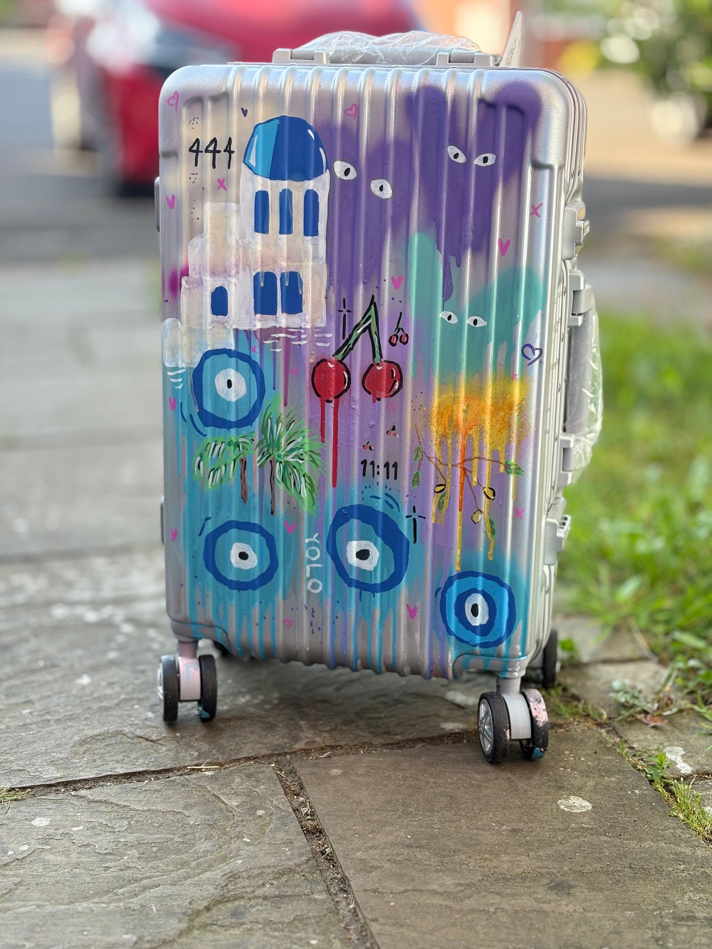 personalised suitcase