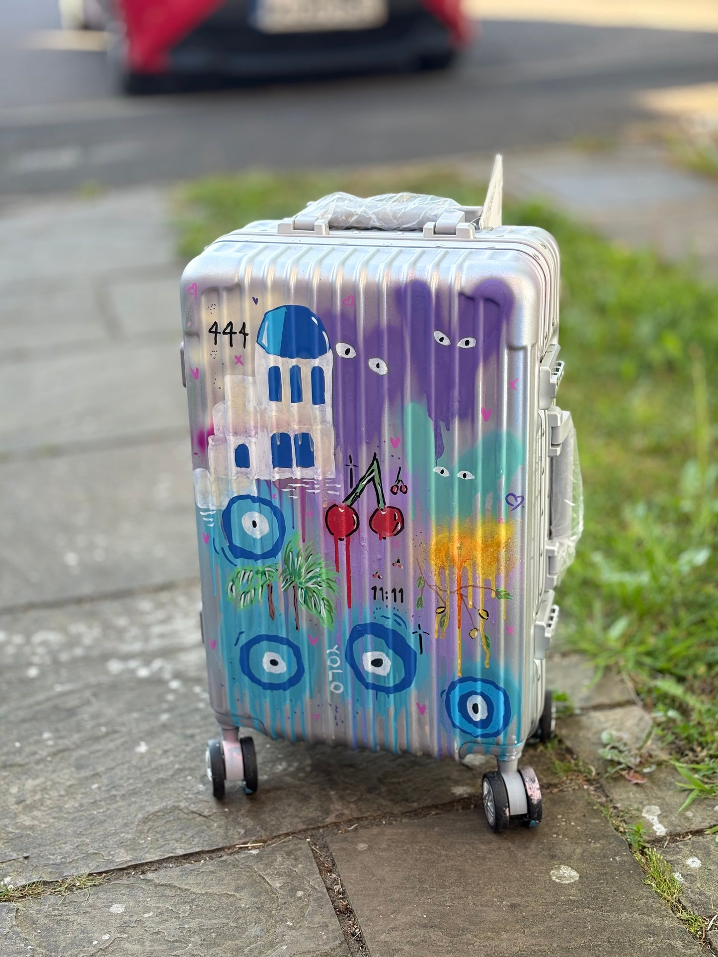personalised suitcase
