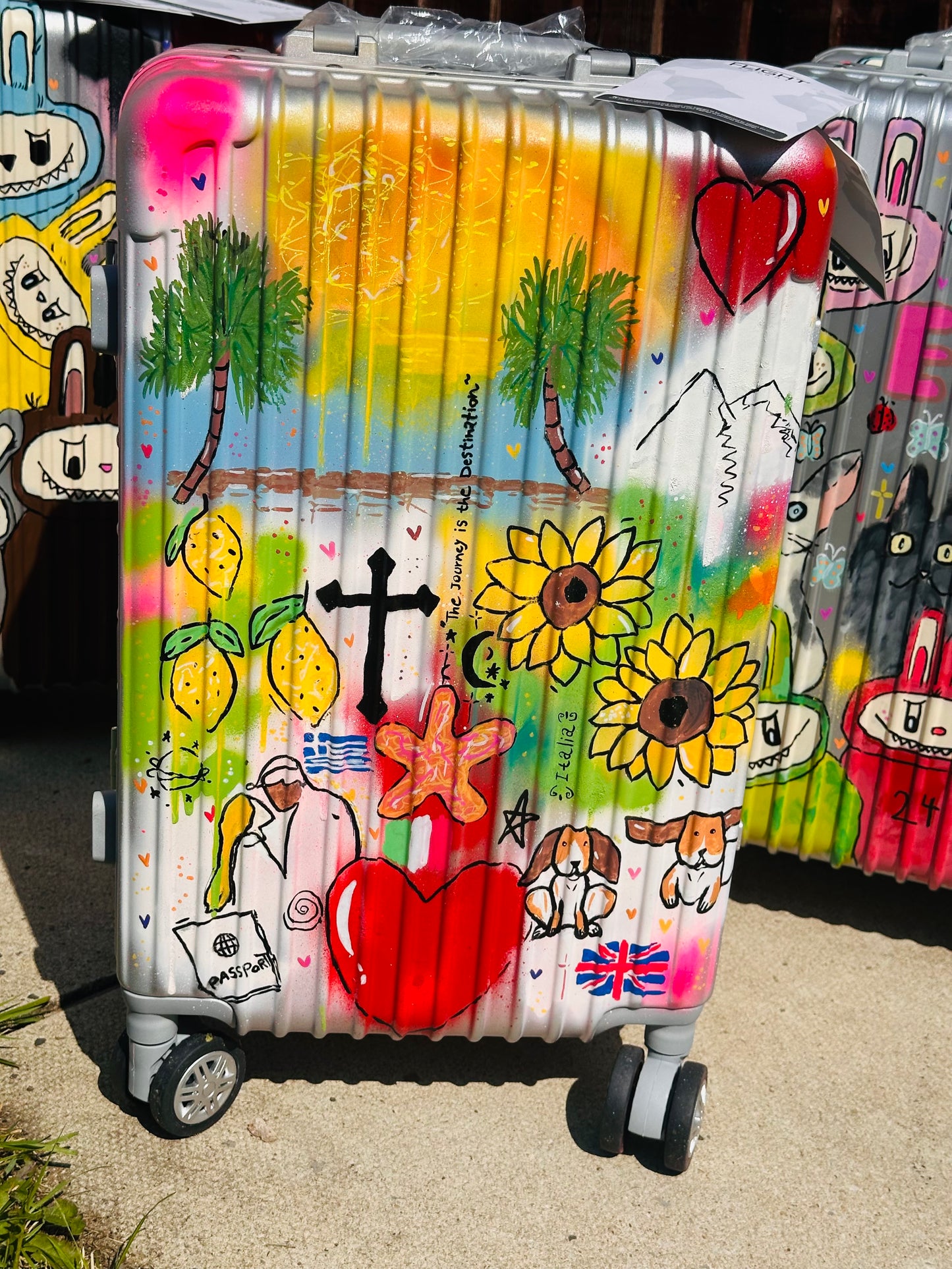 Custom suitcase