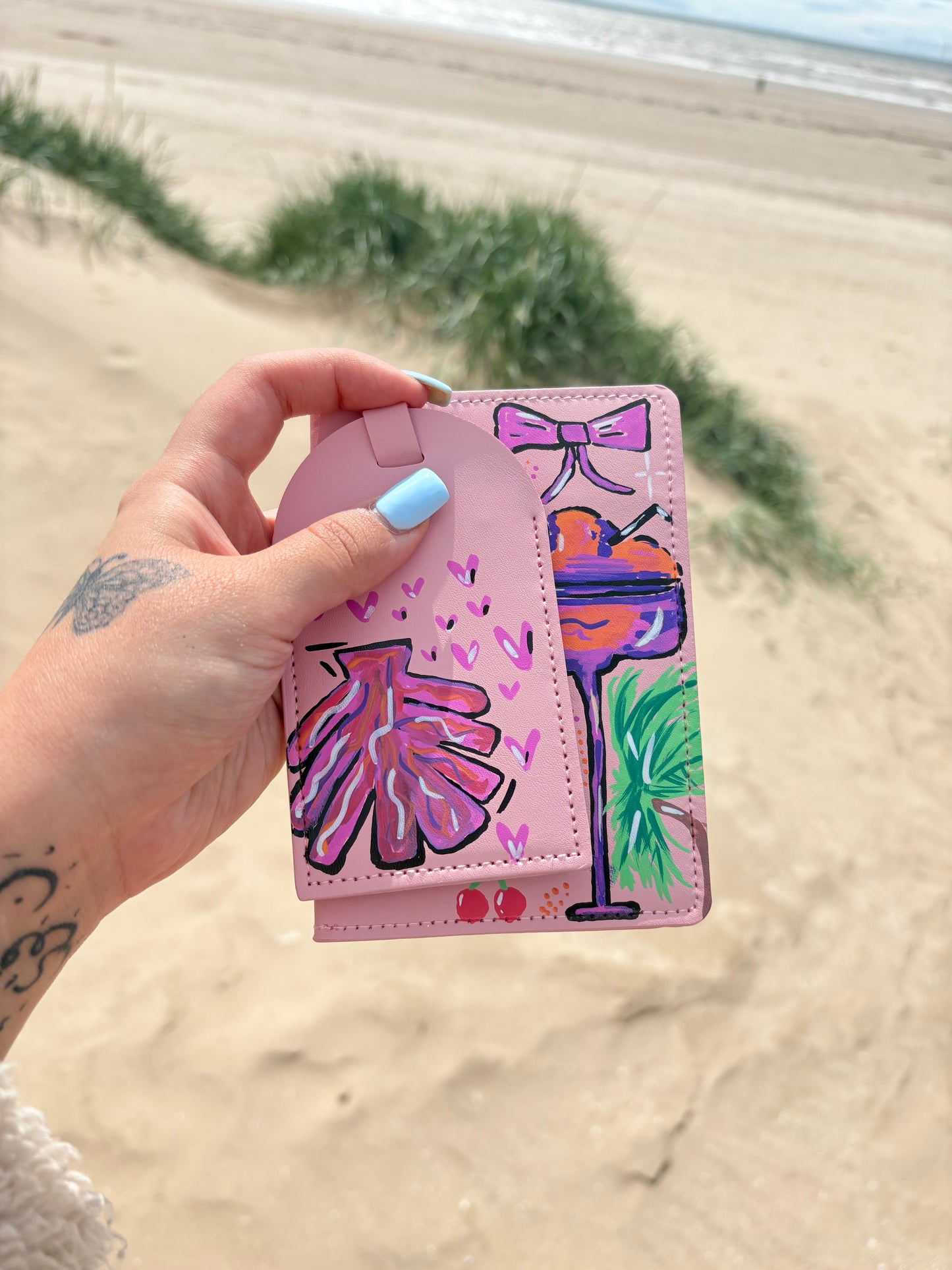 Custom Passport Cover & suitcase tag