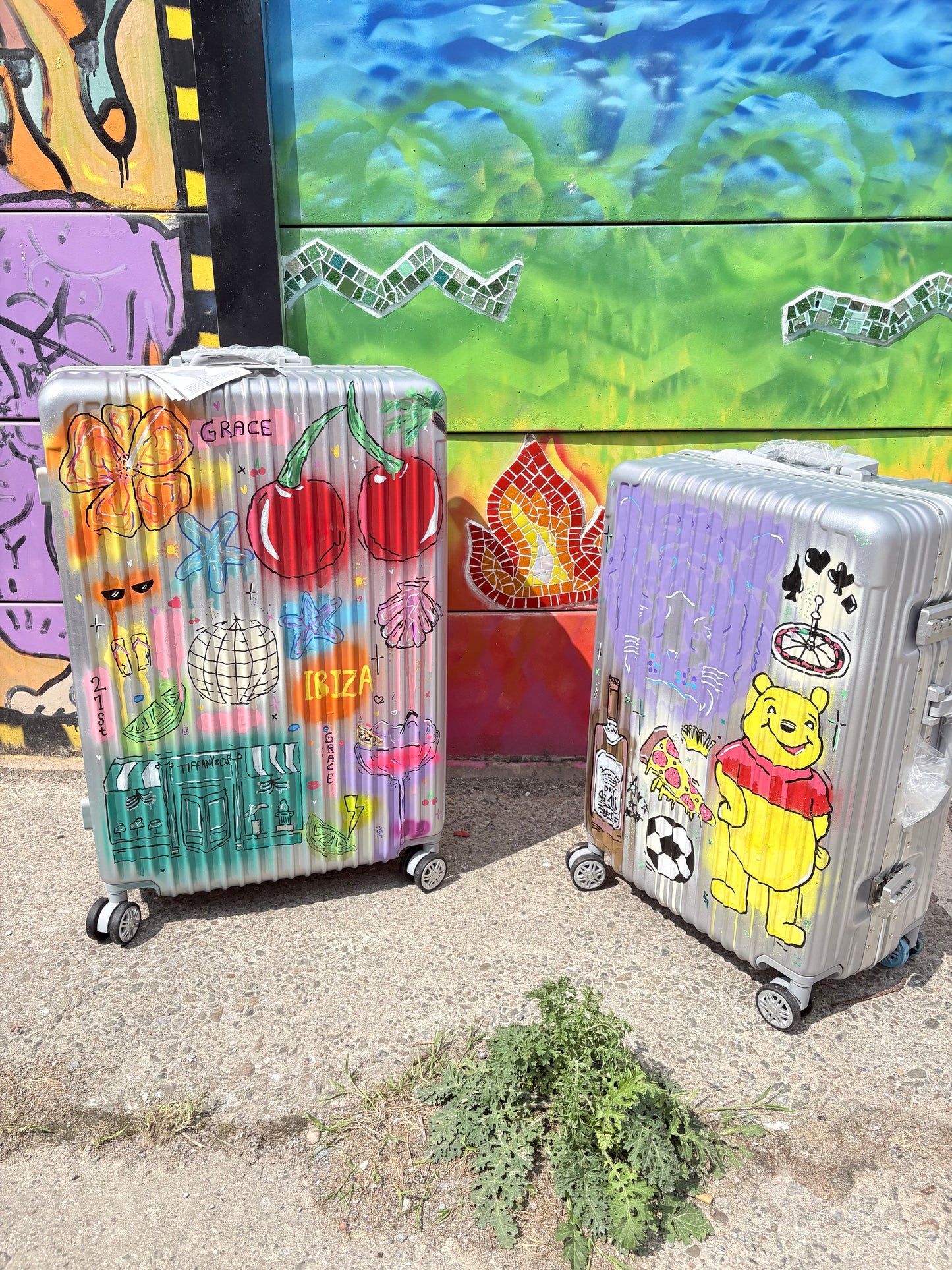 personalised suitcase