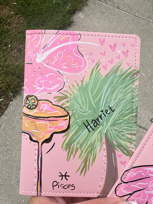 Custom Passport Cover & suitcase tag