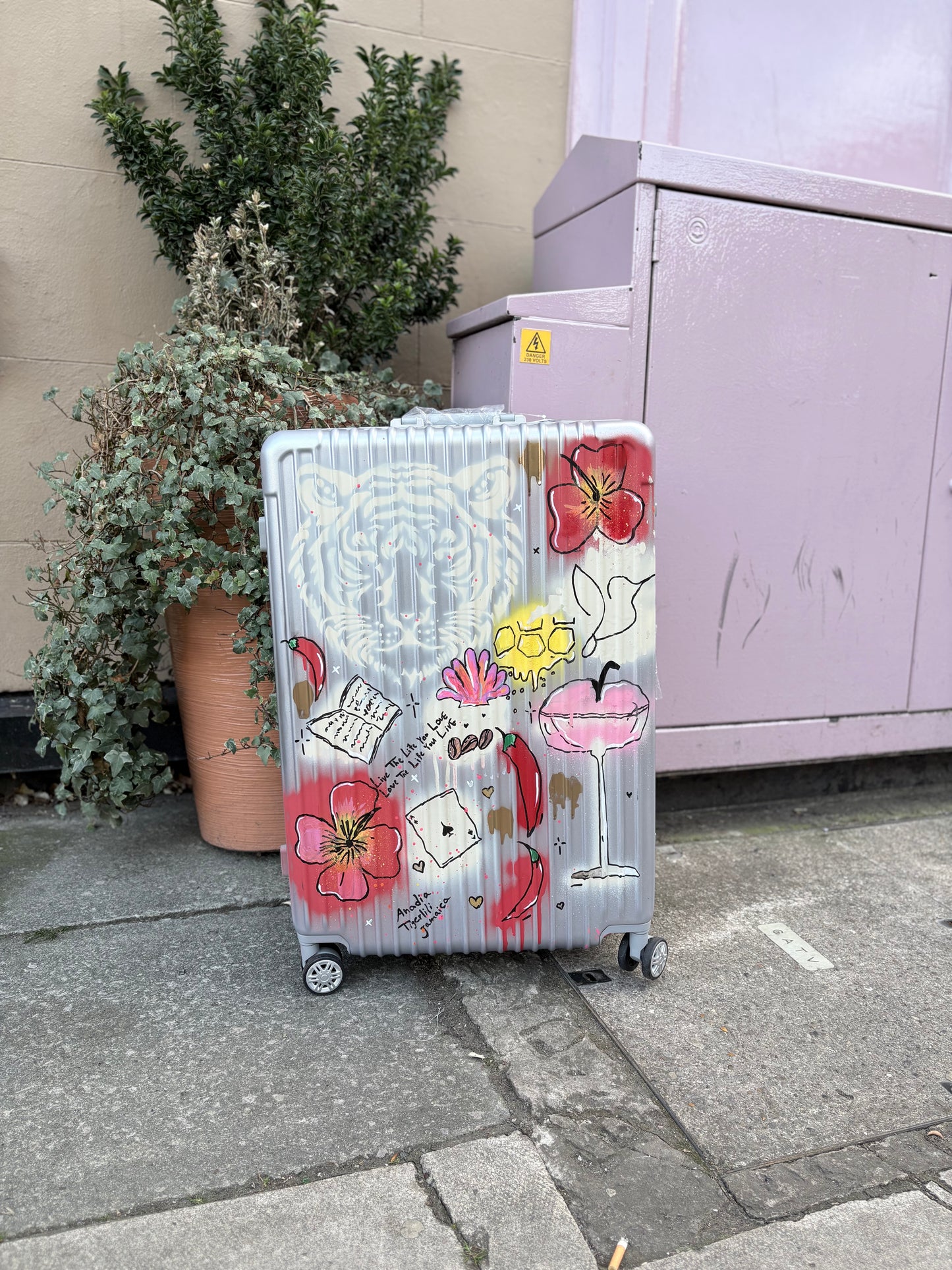 personalised suitcase