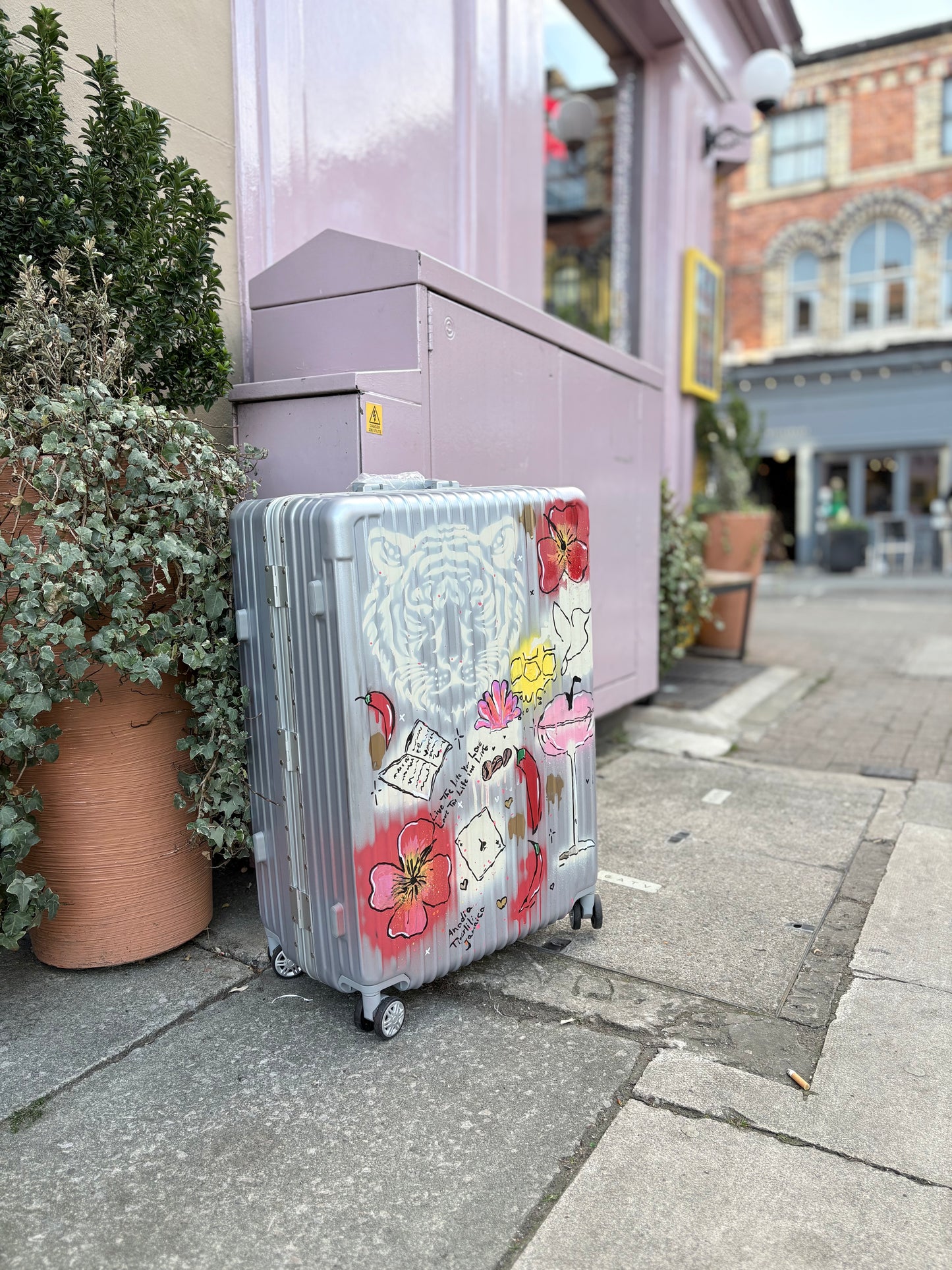 personalised suitcase
