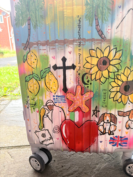 Custom suitcase