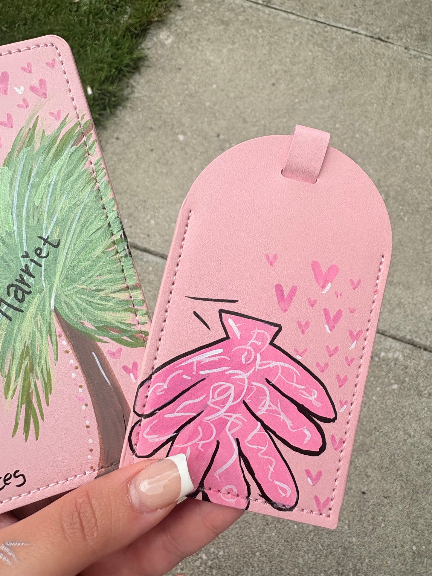 Custom Passport Cover & suitcase tag