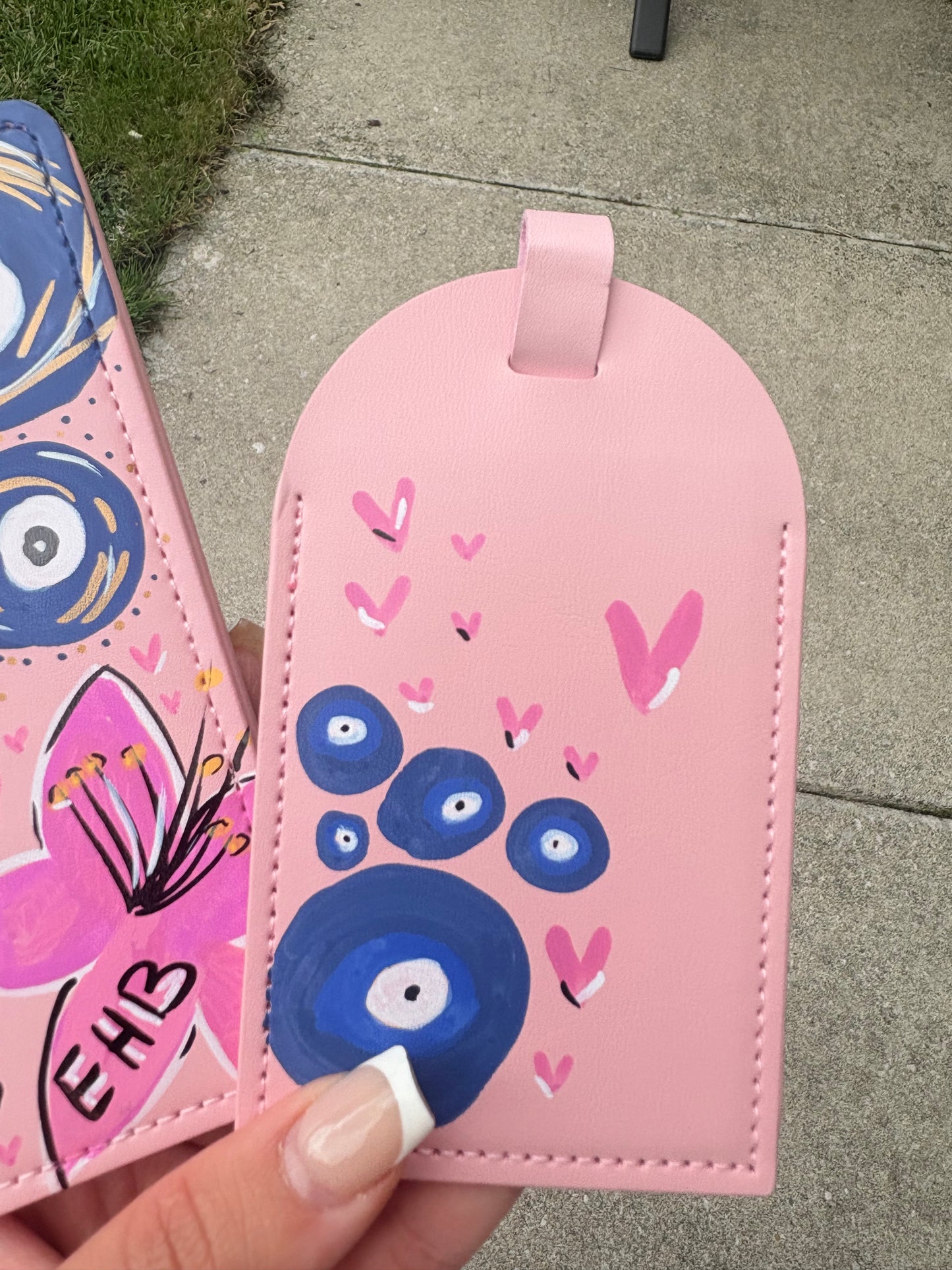 Custom Passport Cover & suitcase tag