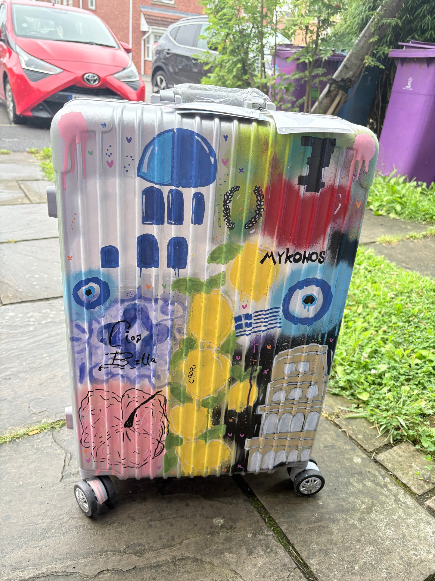 Custom suitcase