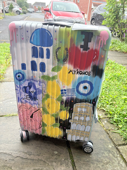 Custom suitcase