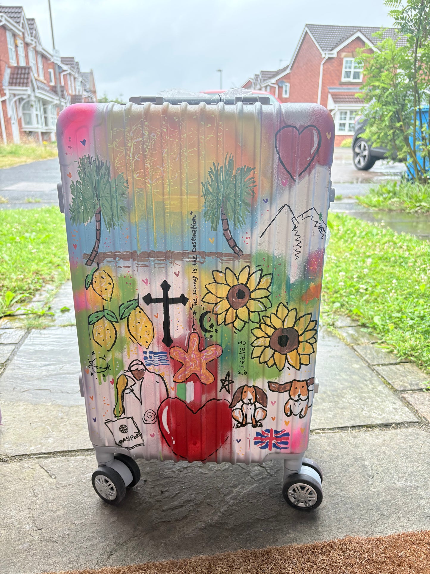 Custom suitcase