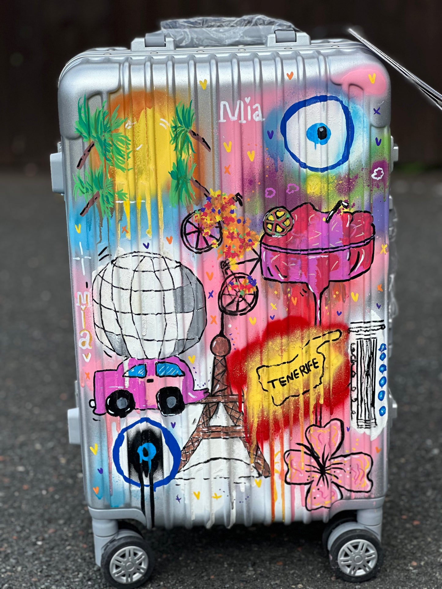 Custom suitcase