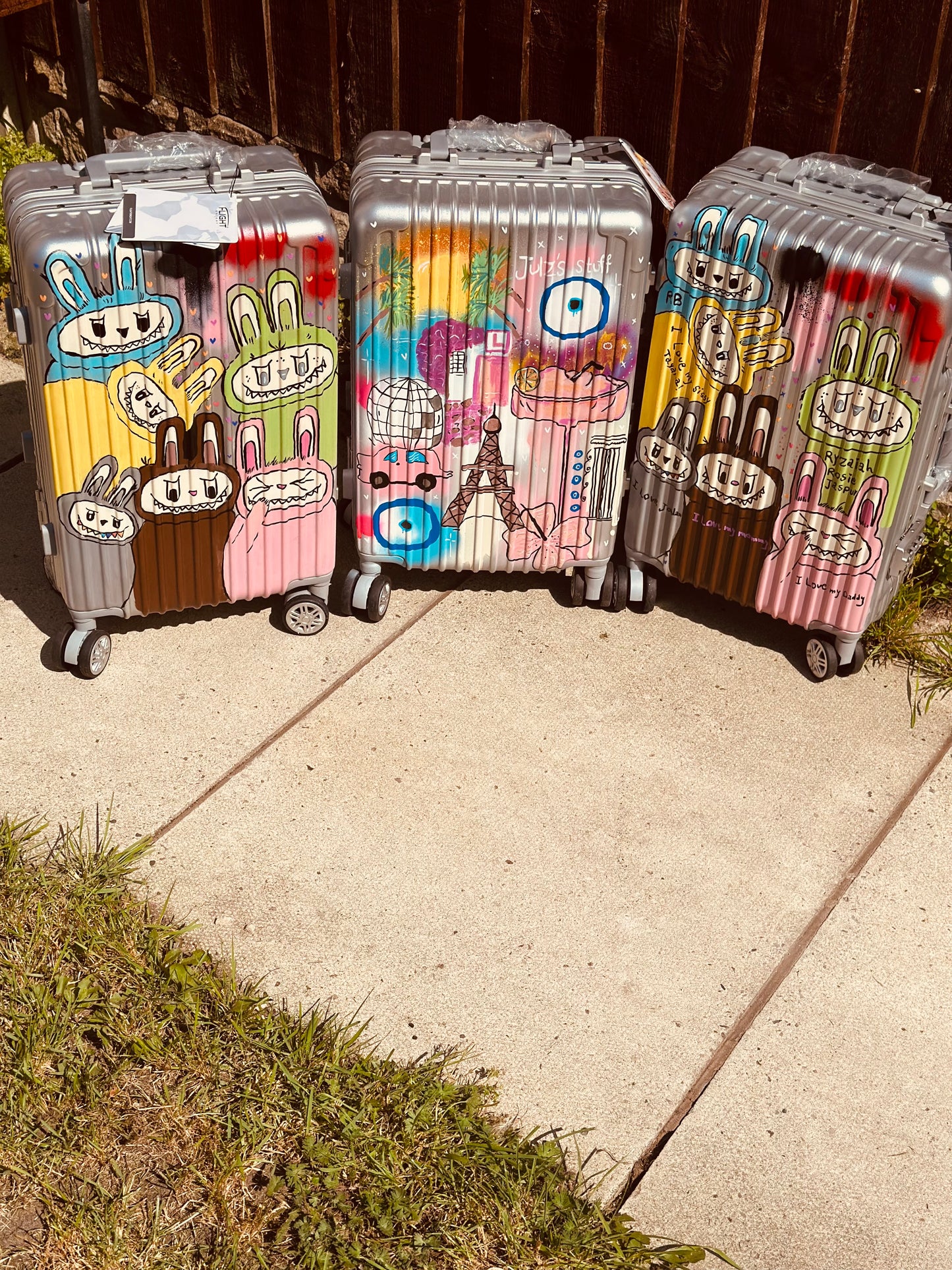 Custom suitcase