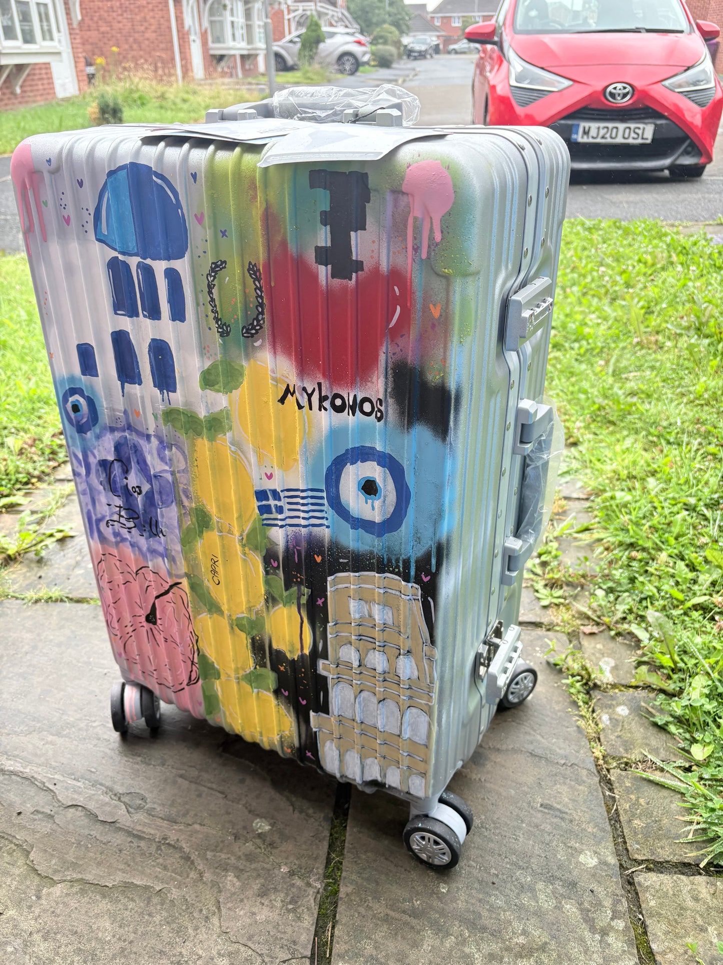 Custom suitcase