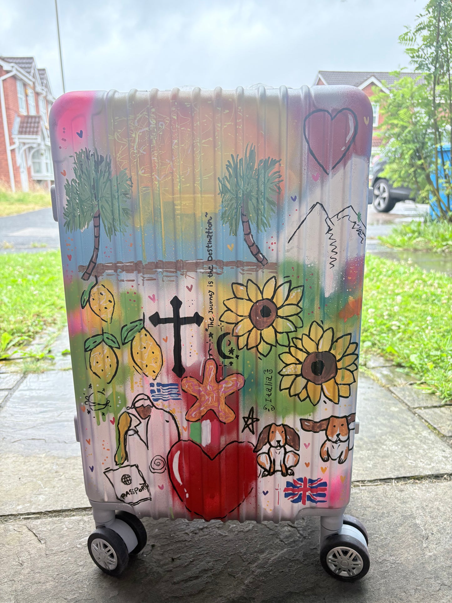 Custom suitcase