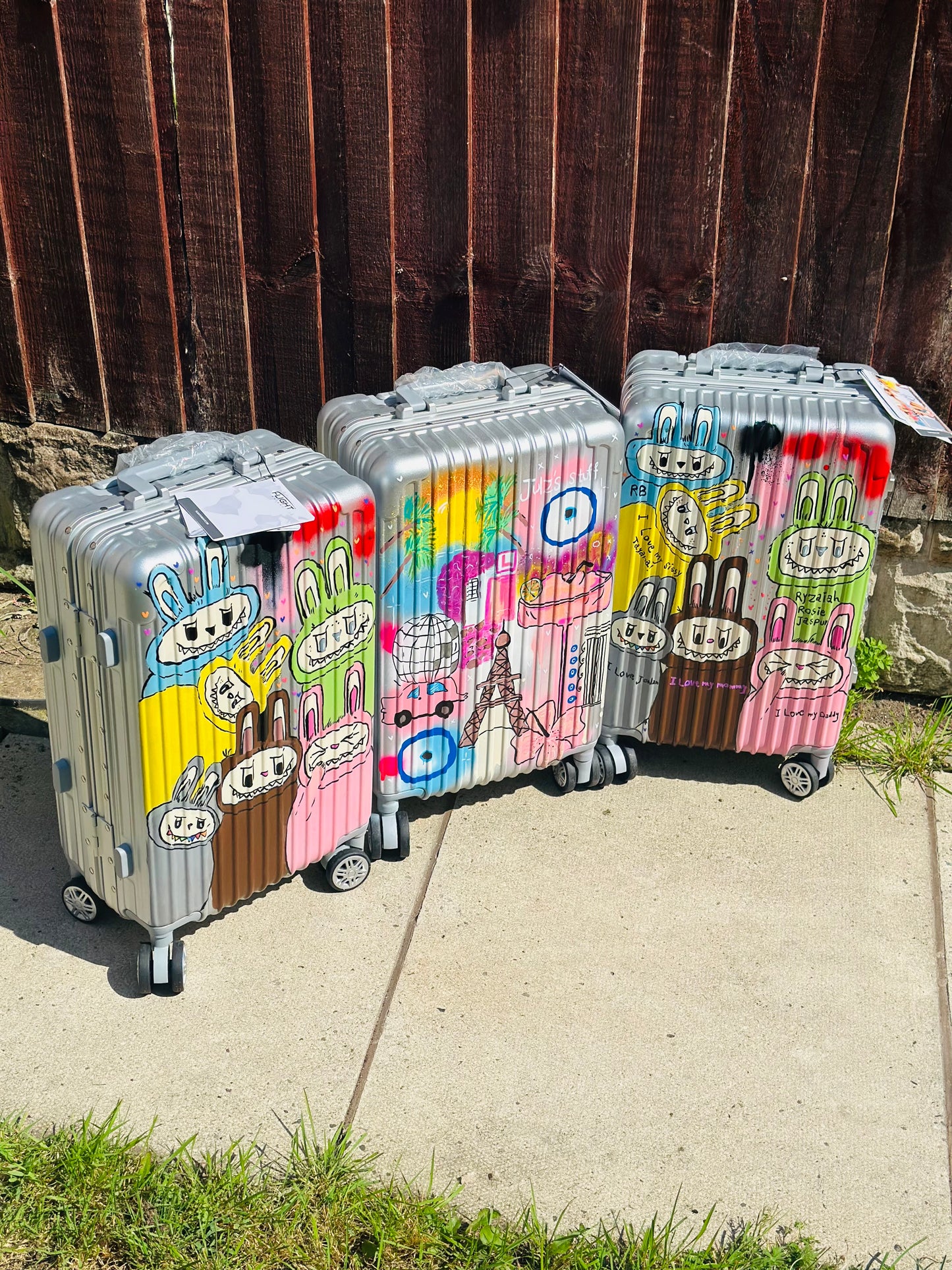 Custom suitcase