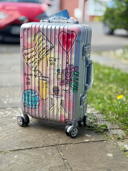 personalised suitcase