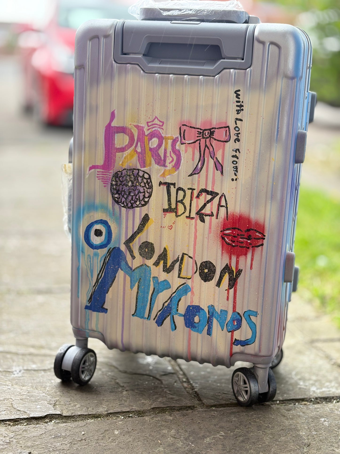 personalised suitcase